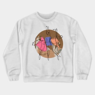 Three Beautiful Ballerinas  |  Passion Crewneck Sweatshirt